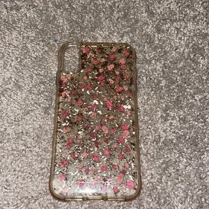 Pink sparkly phone case